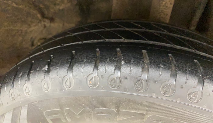 2021 Tata Tiago XTA PETROL, Petrol, Automatic, 45,230 km, Left Rear Tyre Tread