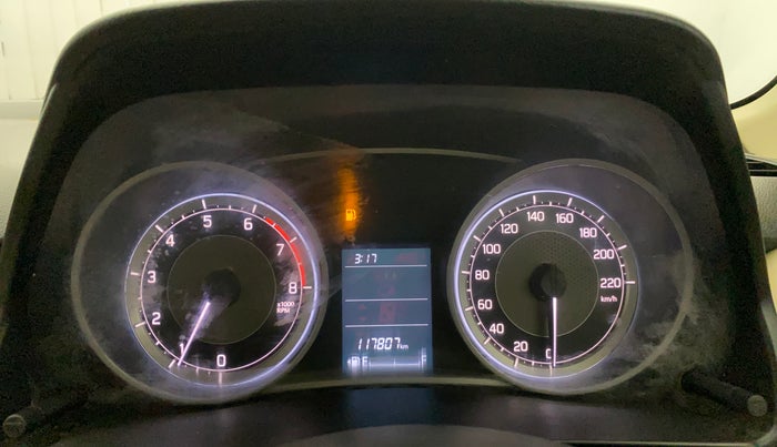 2019 Maruti Dzire VXI, Petrol, Manual, 1,17,801 km, Odometer Image