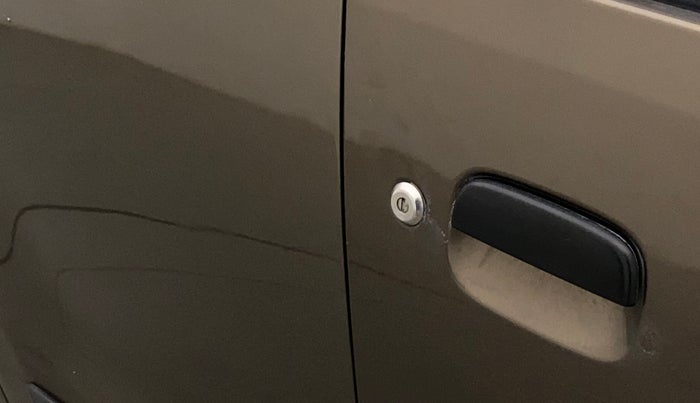 2013 Maruti Wagon R 1.0 LXI, Petrol, Manual, 62,098 km, Driver-side door - Slightly dented
