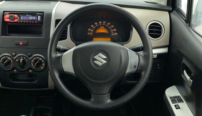 2013 Maruti Wagon R 1.0 LXI, Petrol, Manual, 62,098 km, Steering Wheel Close Up
