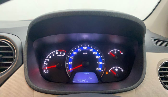 2016 Hyundai Xcent SX 1.2, Petrol, Manual, 48,240 km, Odometer Image