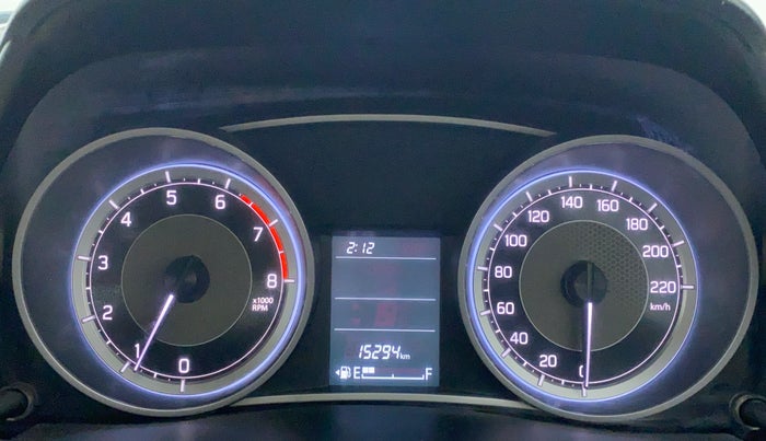 2018 Maruti Dzire VXI, Petrol, Manual, 15,491 km, Odometer Image