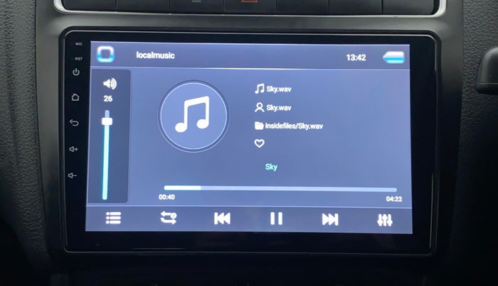2020 Volkswagen Polo COMFORTLINE 1.0 PETROL, Petrol, Manual, 27,746 km, Infotainment System