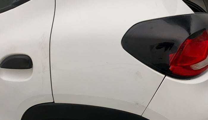 2017 Renault Kwid RXL 1.0 EDITION, Petrol, Manual, 48,715 km, Left quarter panel - Slightly dented