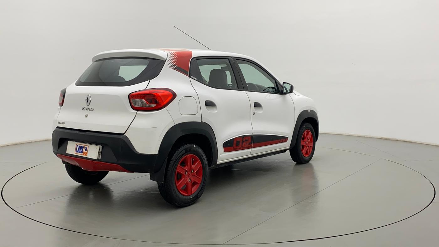 2017 Renault Kwid RXL 1.0 EDITION, Petrol, Manual, 48,715 km, Right Back Diagonal