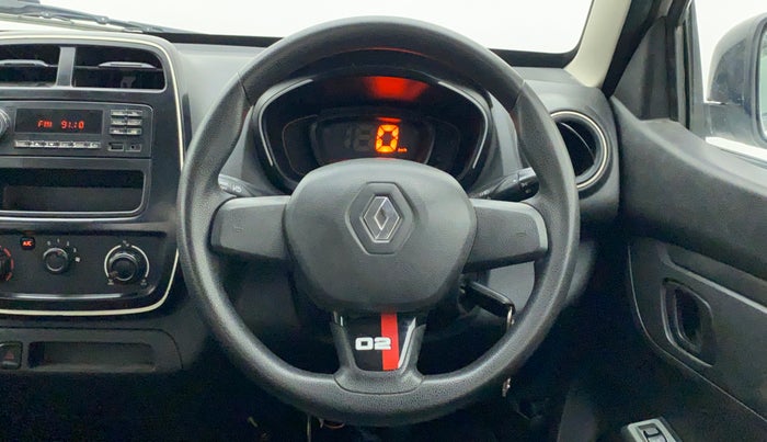 2017 Renault Kwid RXL 1.0 EDITION, Petrol, Manual, 48,715 km, Steering Wheel Close Up