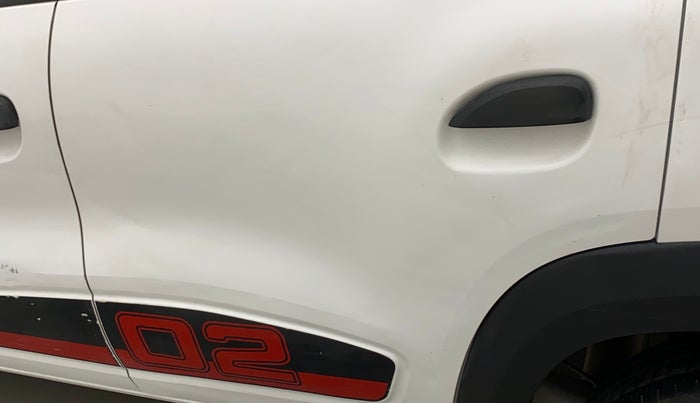 2017 Renault Kwid RXL 1.0 EDITION, Petrol, Manual, 48,715 km, Rear left door - Slightly dented