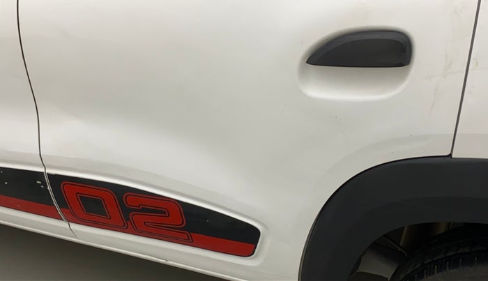 2017 Renault Kwid RXL 1.0 EDITION, Petrol, Manual, 48,715 km, Rear left door - Minor scratches