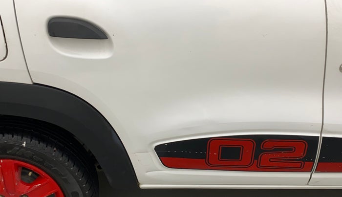 2017 Renault Kwid RXL 1.0 EDITION, Petrol, Manual, 48,715 km, Right rear door - Slightly dented