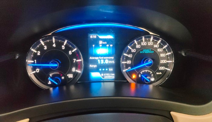 2021 Maruti Ciaz ALPHA 1.5 SHVS PETROL, Petrol, Manual, 34,393 km, Odometer Image