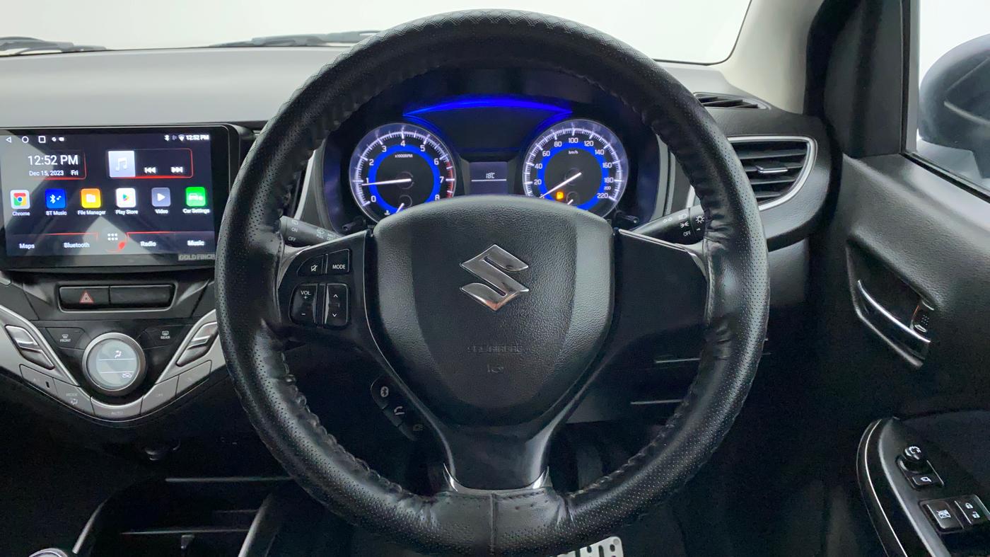 2021 Maruti Baleno DELTA PETROL 1.2, Petrol, Manual, 18,790 km, Steering Wheel Close Up