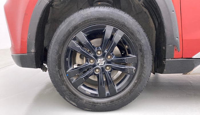 2018 Maruti Vitara Brezza ZDI PLUS DUAL TONE, Diesel, Manual, 68,265 km, Left Front Wheel
