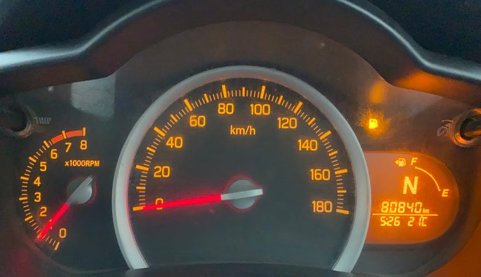 2016 Maruti Celerio VXI AMT (O), Petrol, Automatic, 80,840 km, Odometer Image