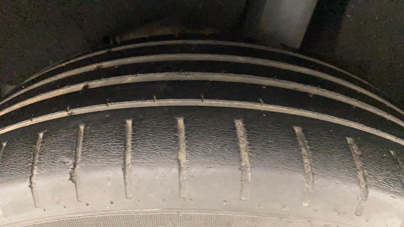2018 Maruti Baleno ALPHA CVT PETROL 1.2, Petrol, Automatic, 62,166 km, Left Rear Tyre Tread