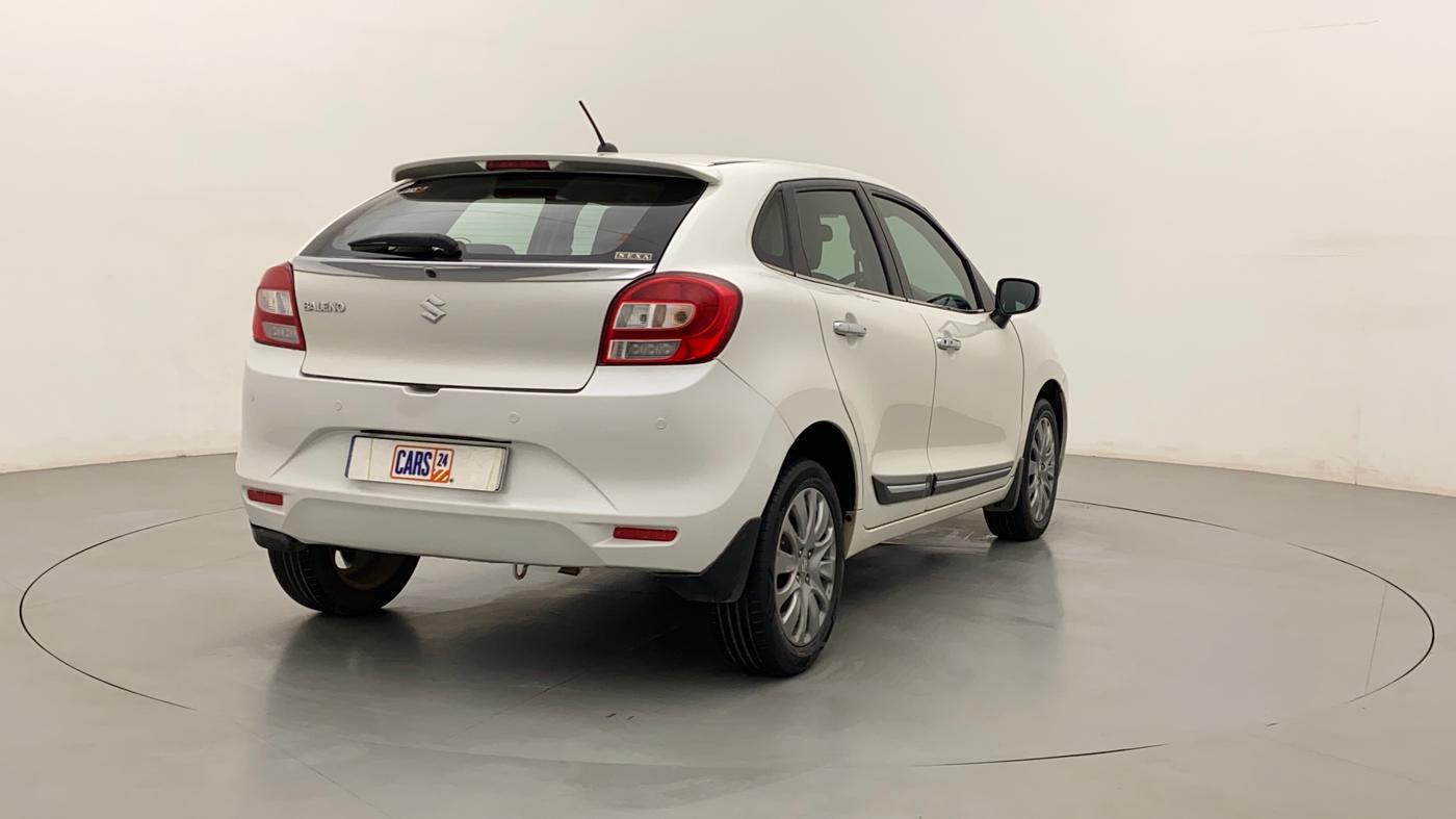 2018 Maruti Baleno ALPHA CVT PETROL 1.2, Petrol, Automatic, 62,166 km, Right Back Diagonal