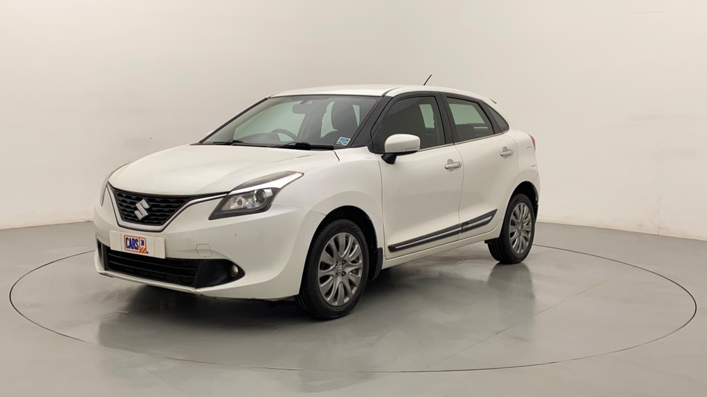 2018 Maruti Baleno ALPHA CVT PETROL 1.2, Petrol, Automatic, 62,166 km, Left Front Diagonal