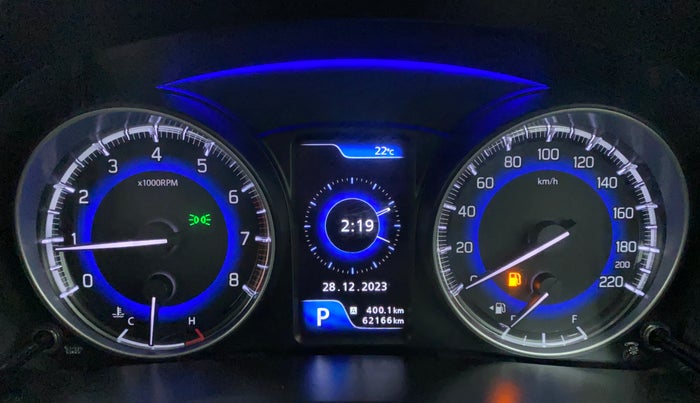 2018 Maruti Baleno ALPHA CVT PETROL 1.2, Petrol, Automatic, 62,166 km, Odometer Image