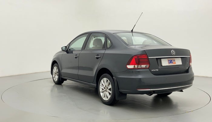 2015 Volkswagen Vento HIGHLINE 1.2 TSI AT, Petrol, Automatic, 89,414 km, Left Back Diagonal