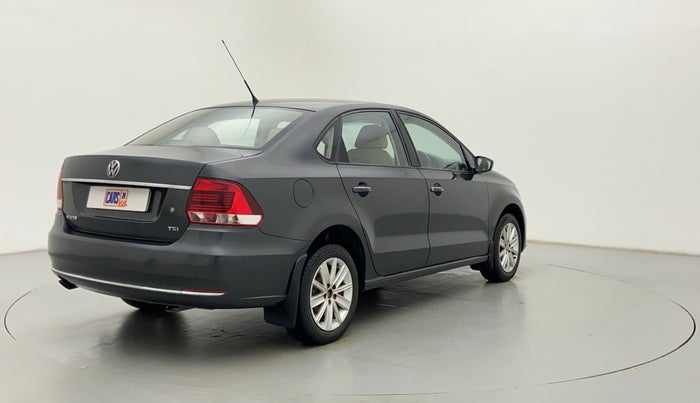 2015 Volkswagen Vento HIGHLINE 1.2 TSI AT, Petrol, Automatic, 89,414 km, Right Back Diagonal