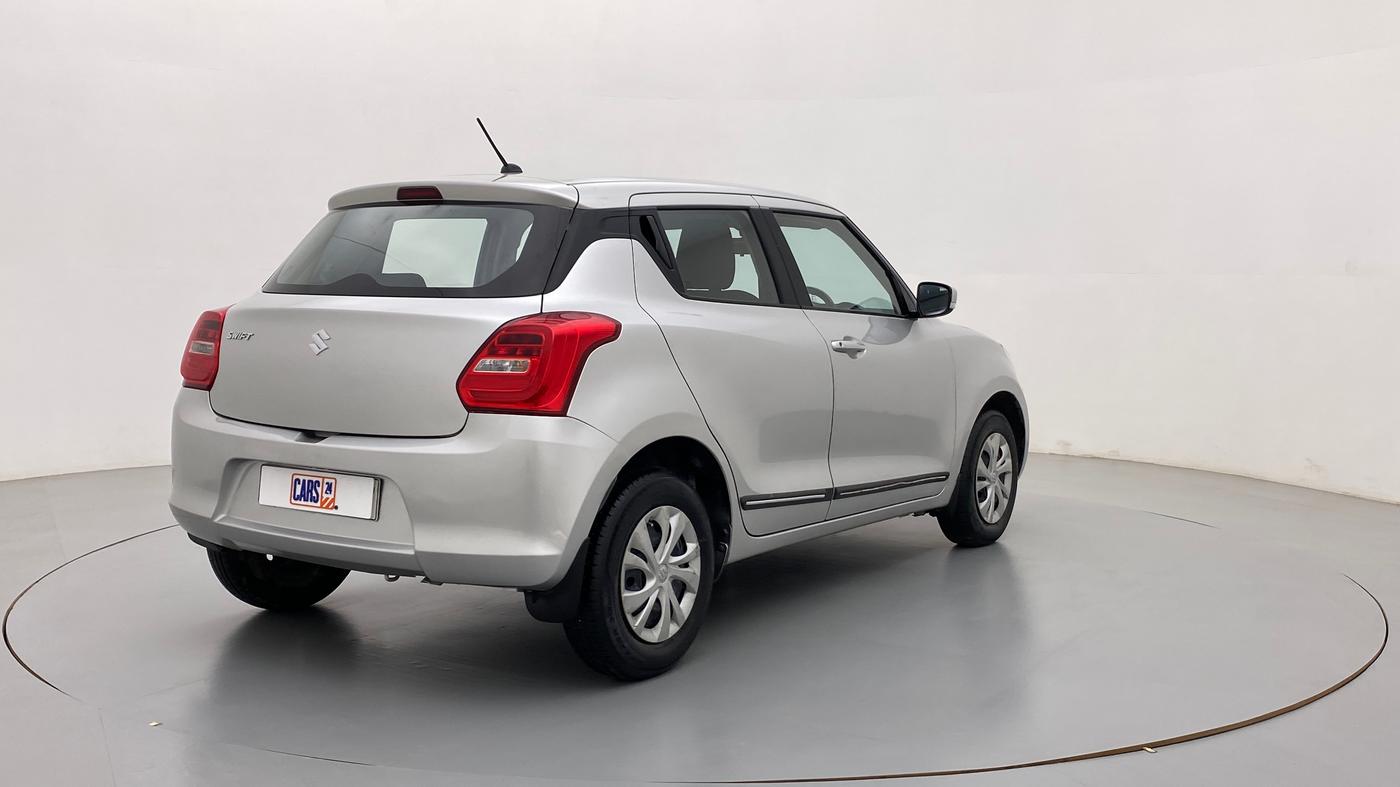 2018 Maruti Swift VXI D, Petrol, Manual, 45,332 km, Right Back Diagonal