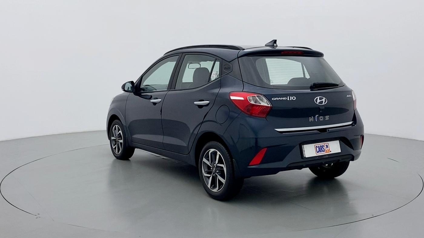 2021 Hyundai GRAND I10 NIOS ASTA PETROL AMT, Petrol, Automatic, 3,848 km, Left Back Diagonal