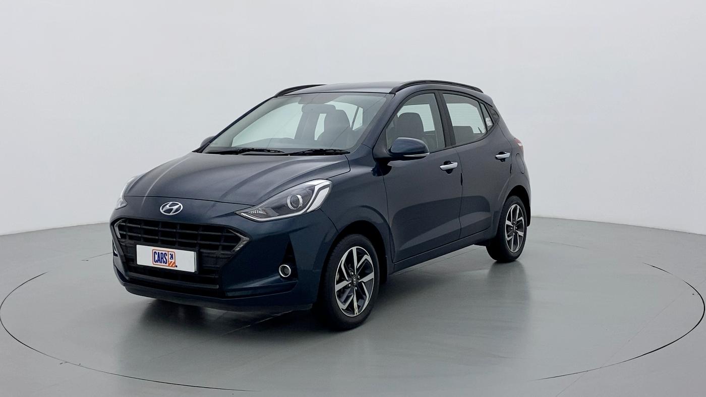 2021 Hyundai GRAND I10 NIOS ASTA PETROL AMT, Petrol, Automatic, 3,848 km, Left Front Diagonal