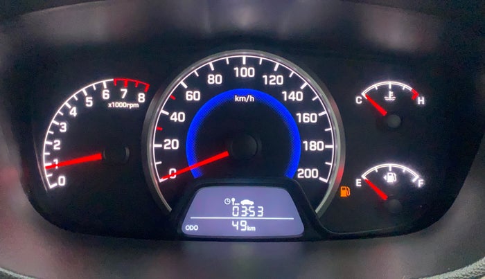 2020 Hyundai Grand i10 MAGNA 1.2 KAPPA VTVT, Petrol, Manual, 51,347 km, Odometer Image