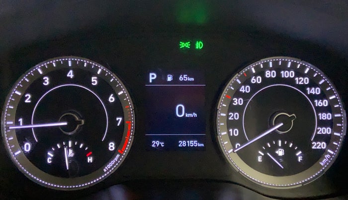 2019 Hyundai VENUE 1.0 Turbo GDI DCT AT SX+ DT, Petrol, Automatic, 28,625 km, Odometer Image