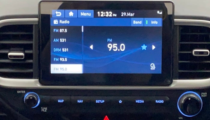 2019 Hyundai VENUE 1.0 Turbo GDI DCT AT SX+ DT, Petrol, Automatic, 28,625 km, Infotainment System