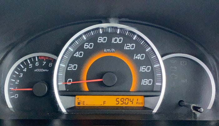 2013 Maruti Wagon R 1.0 VXI, Petrol, Manual, 59,949 km, Odometer Image