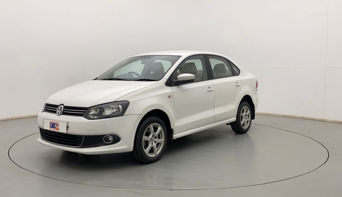 2014 Volkswagen Vento HIGHLINE DIESEL 1.6, Diesel, Manual, 1,24,381 km, Left Front Diagonal