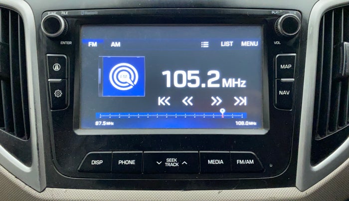 2018 Hyundai Creta SX PLUS AT 1.6 PETROL, Petrol, Automatic, 71,658 km, Infotainment System