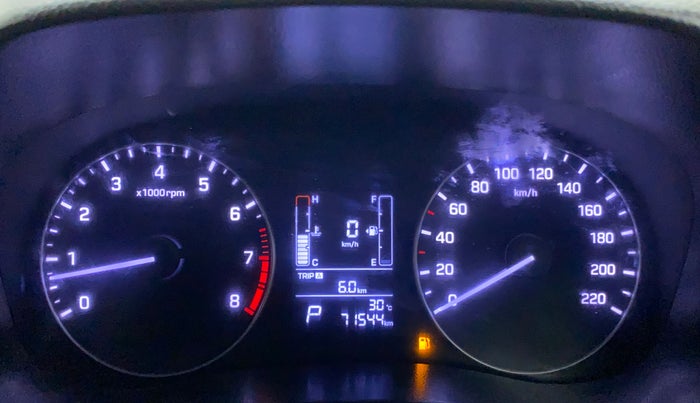 2018 Hyundai Creta SX PLUS AT 1.6 PETROL, Petrol, Automatic, 71,658 km, Odometer Image
