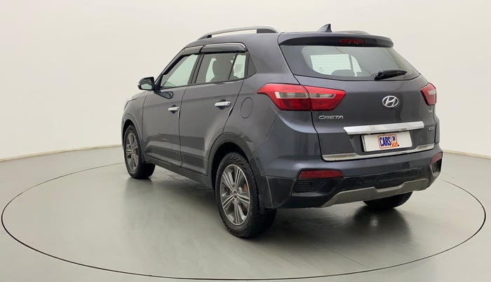 2018 Hyundai Creta SX PLUS AT 1.6 PETROL, Petrol, Automatic, 71,658 km, Left Back Diagonal