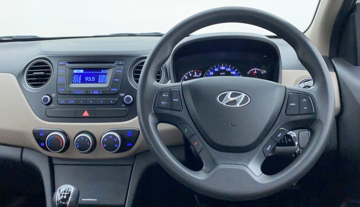 2014 Hyundai Xcent S 1.1 CRDI OPT, Diesel, Manual, 63,689 km, Steering Wheel Close Up