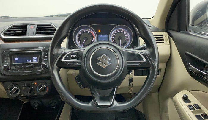 2018 Maruti Dzire VXI AMT, Petrol, Automatic, 41,517 km, Steering Wheel Close Up