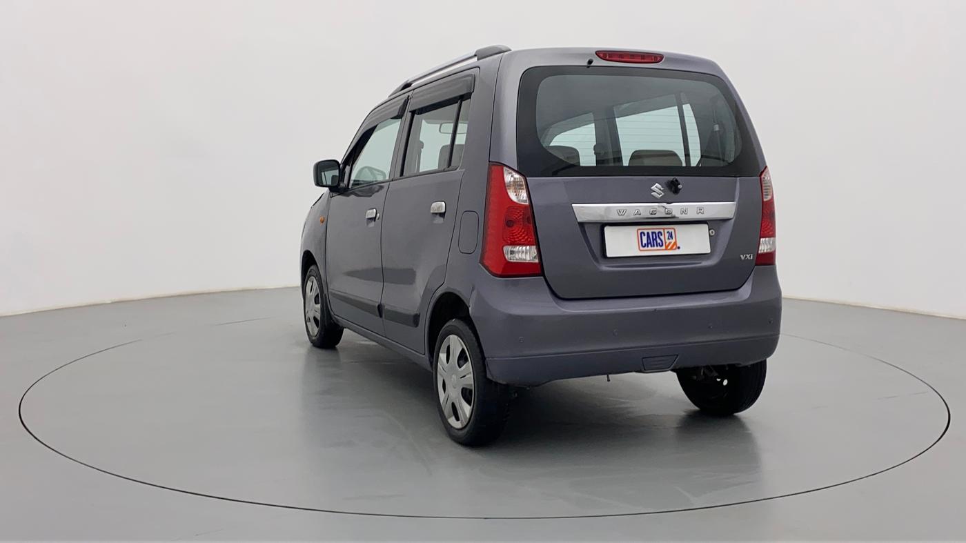 2017 Maruti Wagon R 1.0 VXI, Petrol, Manual, 57,580 km, Left Back Diagonal