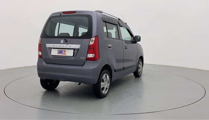 2017 Maruti Wagon R 1.0 VXI, Petrol, Manual, 57,580 km, Right Back Diagonal
