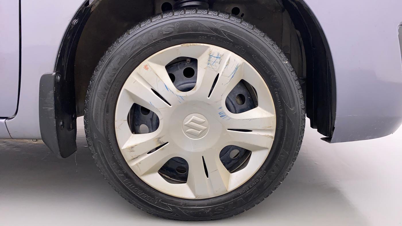 2017 Maruti Wagon R 1.0 VXI, Petrol, Manual, 57,580 km, Right Front Wheel