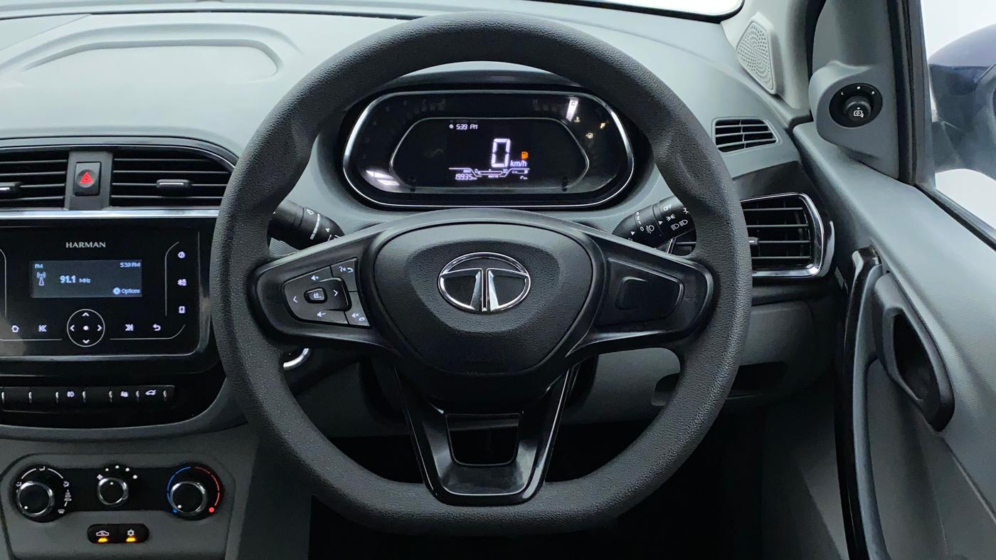 2020 Tata TIGOR XZ PETROL, Petrol, Manual, 19,935 km, Steering Wheel Close Up
