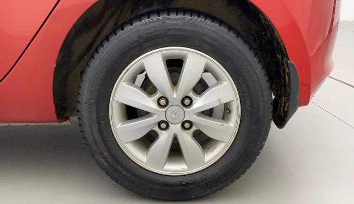 2012 Hyundai i20 SPORTZ 1.2, Petrol, Manual, 1,14,902 km, Left Rear Wheel