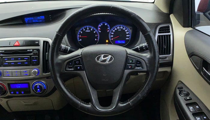 2012 Hyundai i20 SPORTZ 1.2, Petrol, Manual, 1,14,902 km, Steering Wheel Close Up