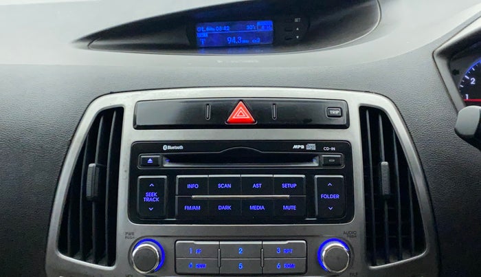 2012 Hyundai i20 SPORTZ 1.2, Petrol, Manual, 1,14,902 km, Infotainment System