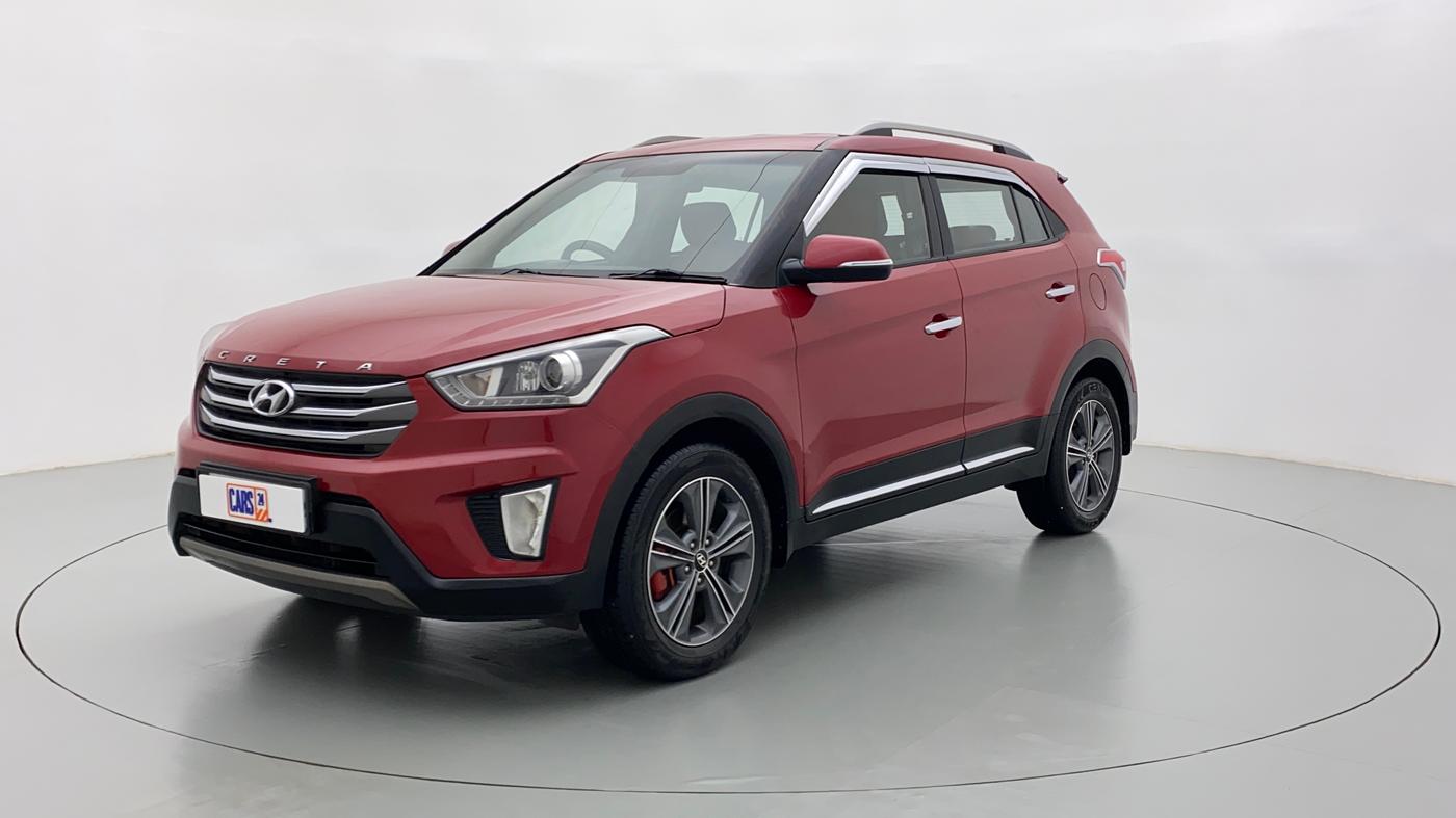 2015 Hyundai Creta 1.6 SX (O) CRDI, Diesel, Manual, 63,328 km, Left Front Diagonal