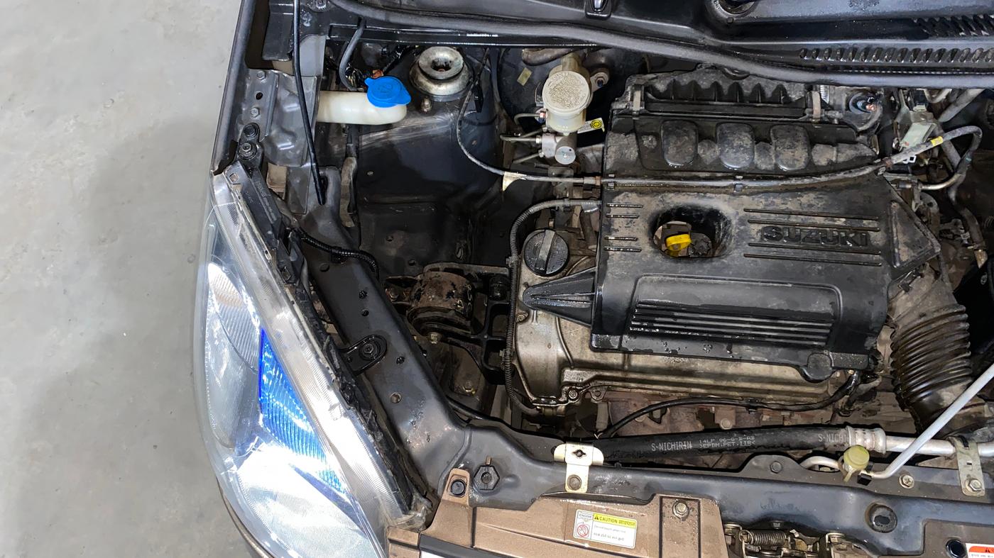2018 Maruti Wagon R 1.0 VXI, Petrol, Manual, 7,073 km, Engine View - Right
