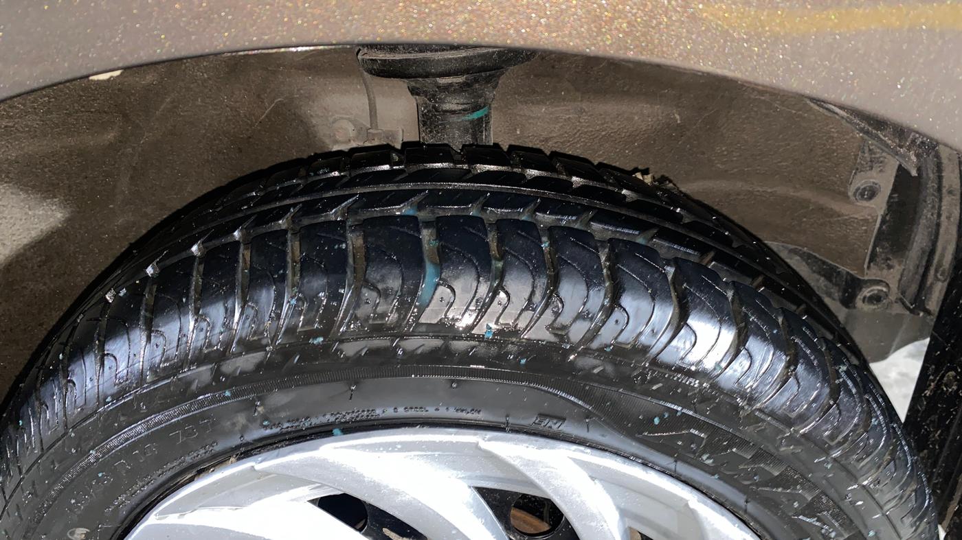 2018 Maruti Wagon R 1.0 VXI, Petrol, Manual, 7,073 km, Right Front Tyre Tread