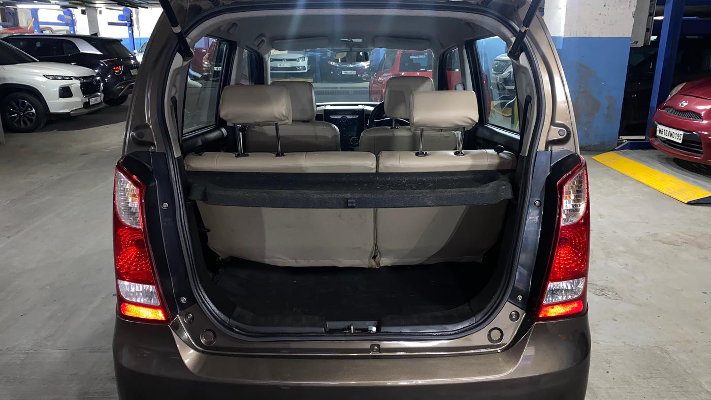 2018 Maruti Wagon R 1.0 VXI, Petrol, Manual, 7,073 km, Boot Inside