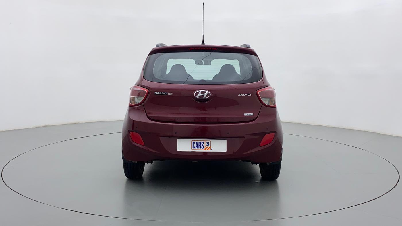 2016 Hyundai Grand i10 SPORTZ 1.2 KAPPA VTVT, Petrol, Manual, 34,351 km, Back/Rear