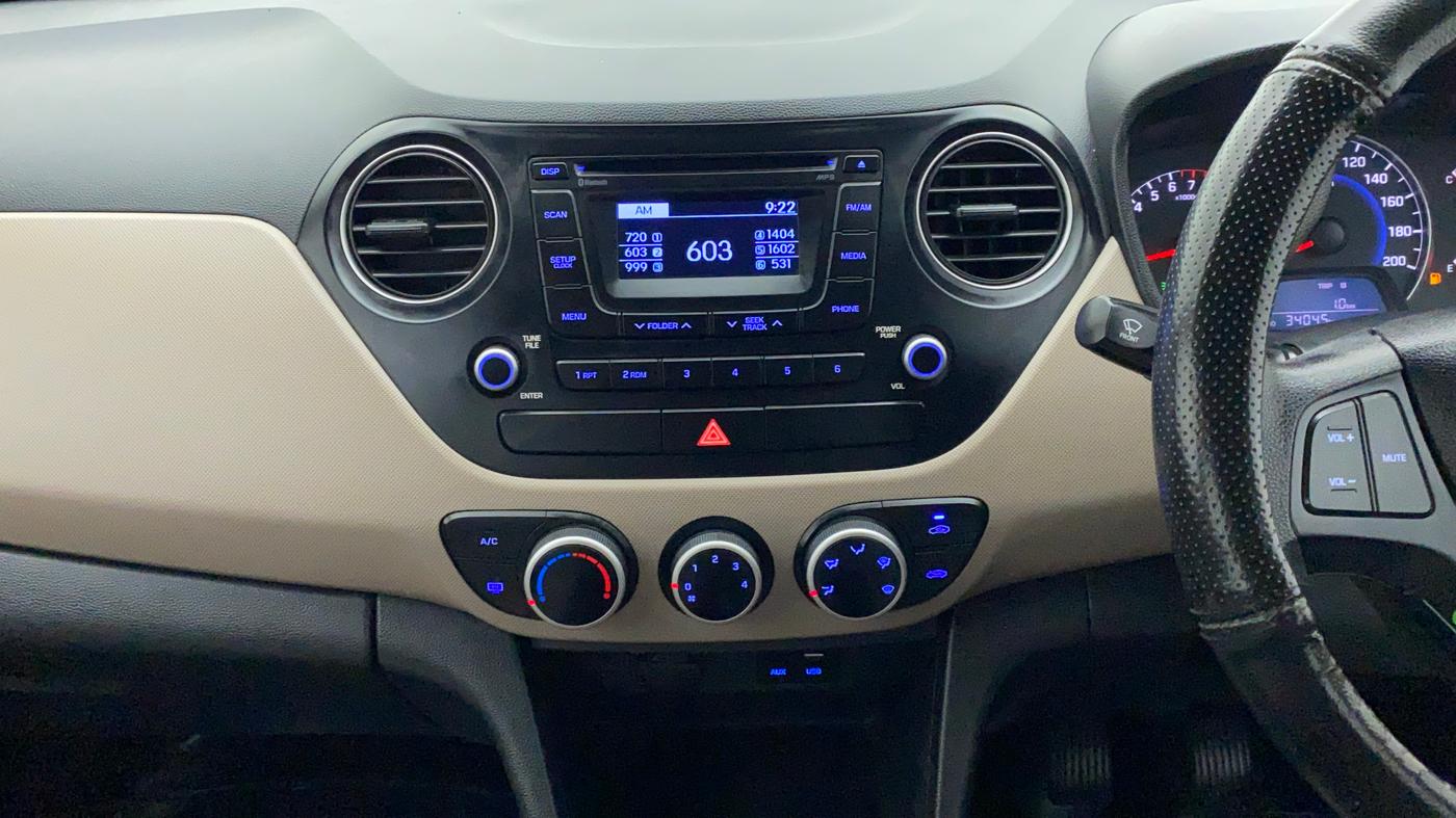 2016 Hyundai Grand i10 SPORTZ 1.2 KAPPA VTVT, Petrol, Manual, 34,351 km, Air Conditioner