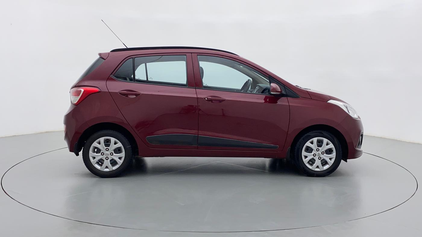 2016 Hyundai Grand i10 SPORTZ 1.2 KAPPA VTVT, Petrol, Manual, 34,351 km, Right Side